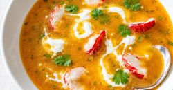 Bí quyết làm món Gazpacho cà chua truyền thống với tôm hùm
