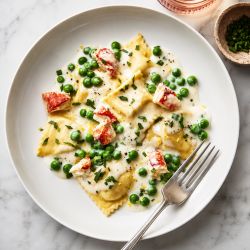 Cách chế biến món tôm hùm Ravioli
