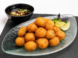 Bánh cua hoàng đế chiên 