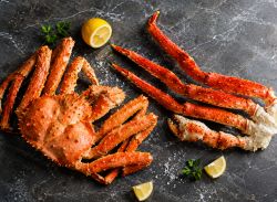 Giá trị dinh dưỡng từ chân cua hoàng đế